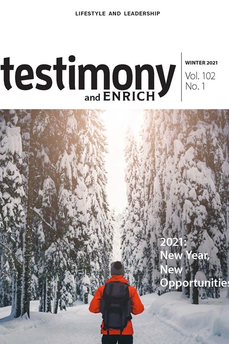High Res Cover - March-April 2018 testimony