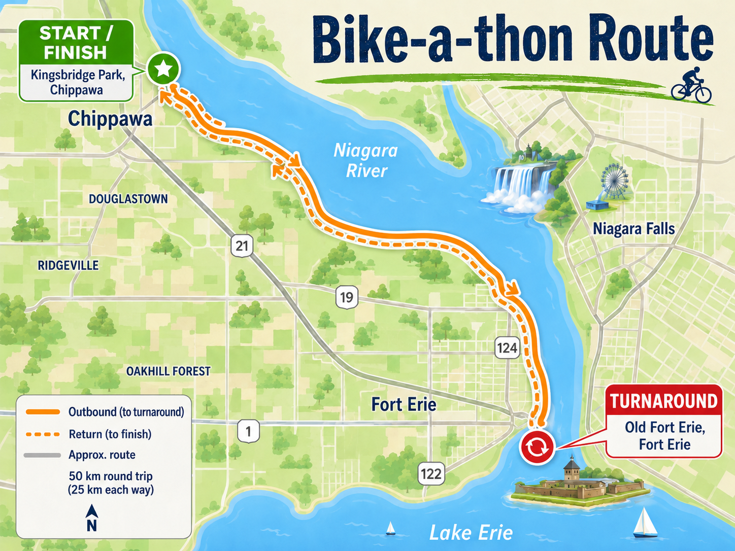 NNNetwork Niagara Bike-a-thon
