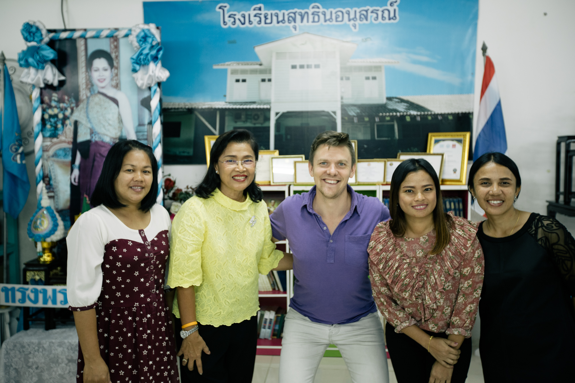 Photo of a group of teachers from Imagine Thailand.