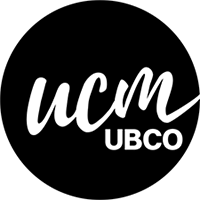 University Christian Ministries - UNIVERSITY OF BRITISH COLUMBIA OKANAGAN typography logo