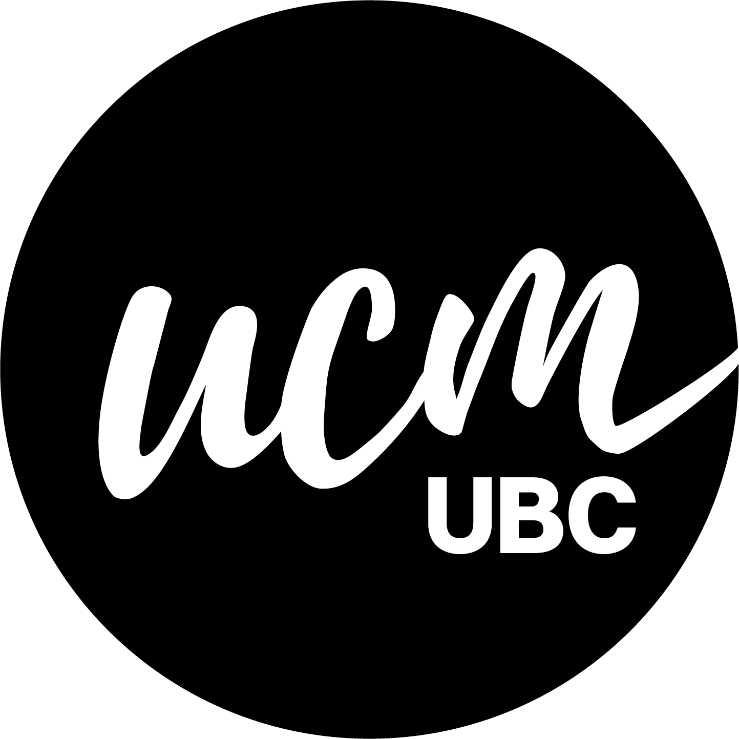 University Christian Ministries – UNIVERSITY of BRITISH COLUMBIA typography logo