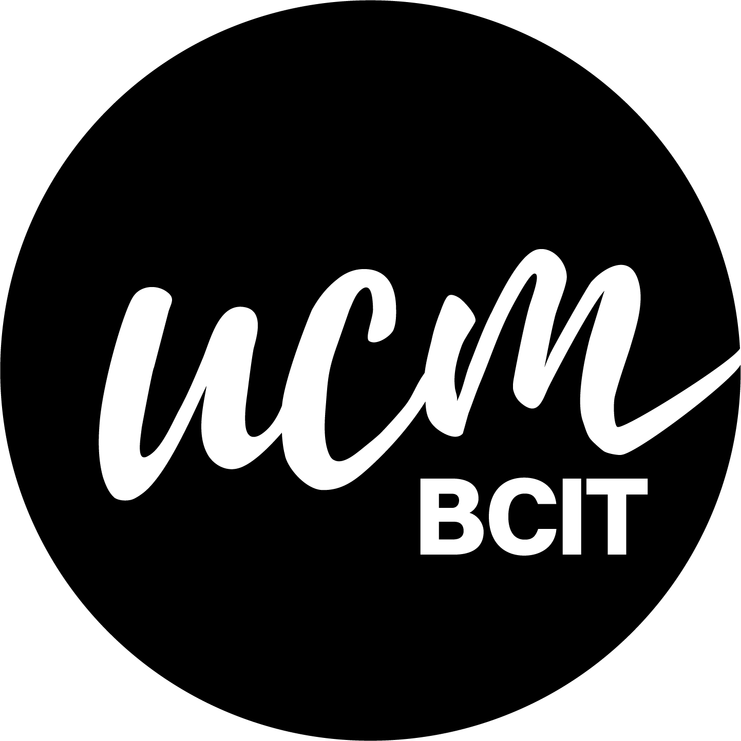 University Christian Ministries – BRISTISH COLUMBIA INSTITUTE of TECHNOLOGY typography logo