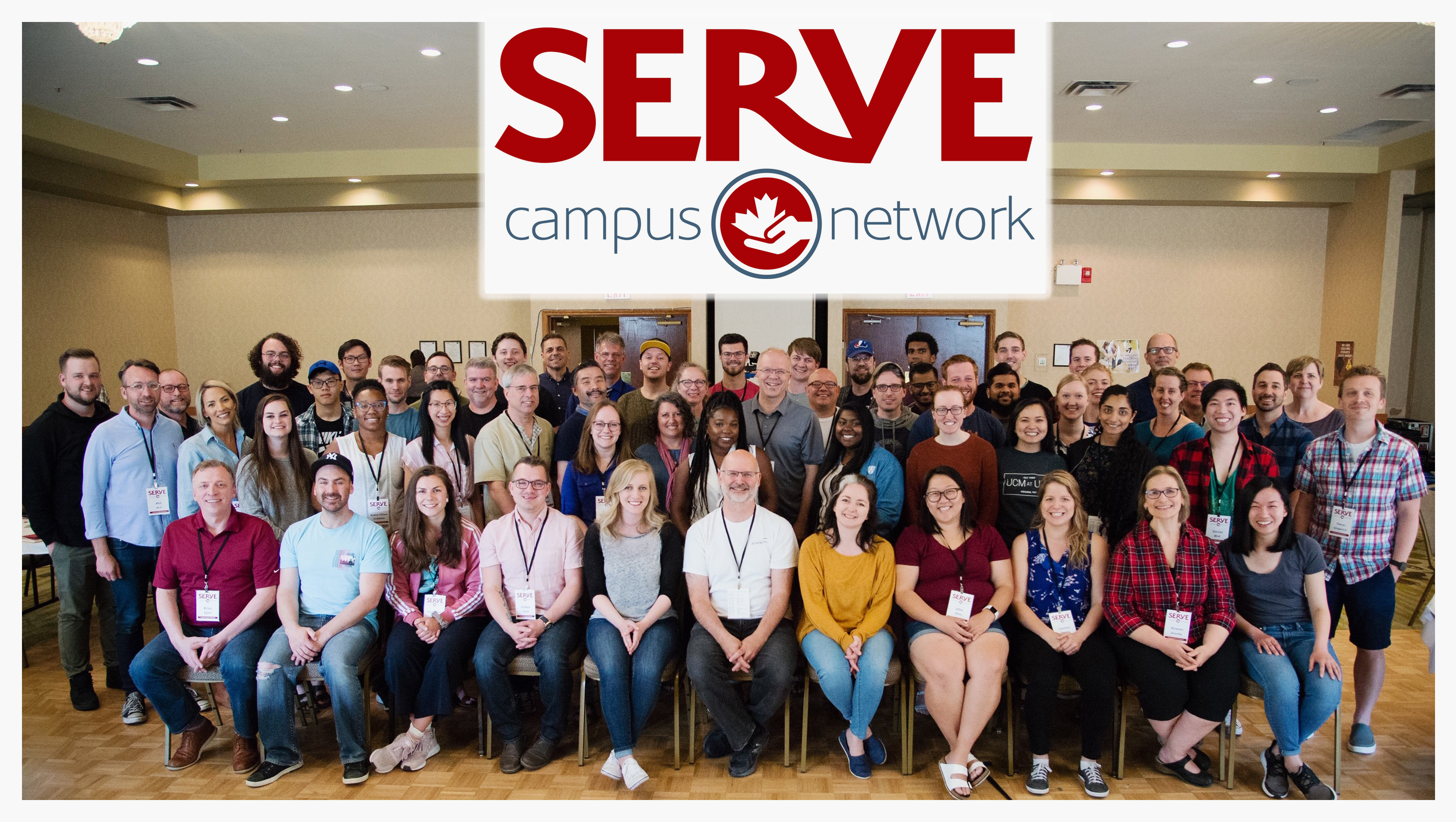 a group of serve campus workers