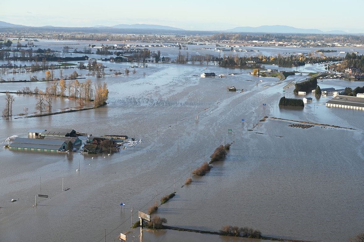 B.C. District image of flooding - November 2021