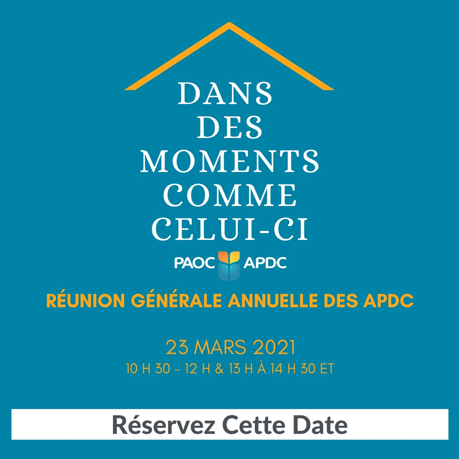 FRENCH - Save the Date - AGM Promo 