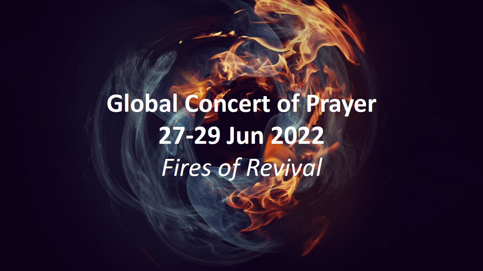 Global Concert of Prayer graphic.