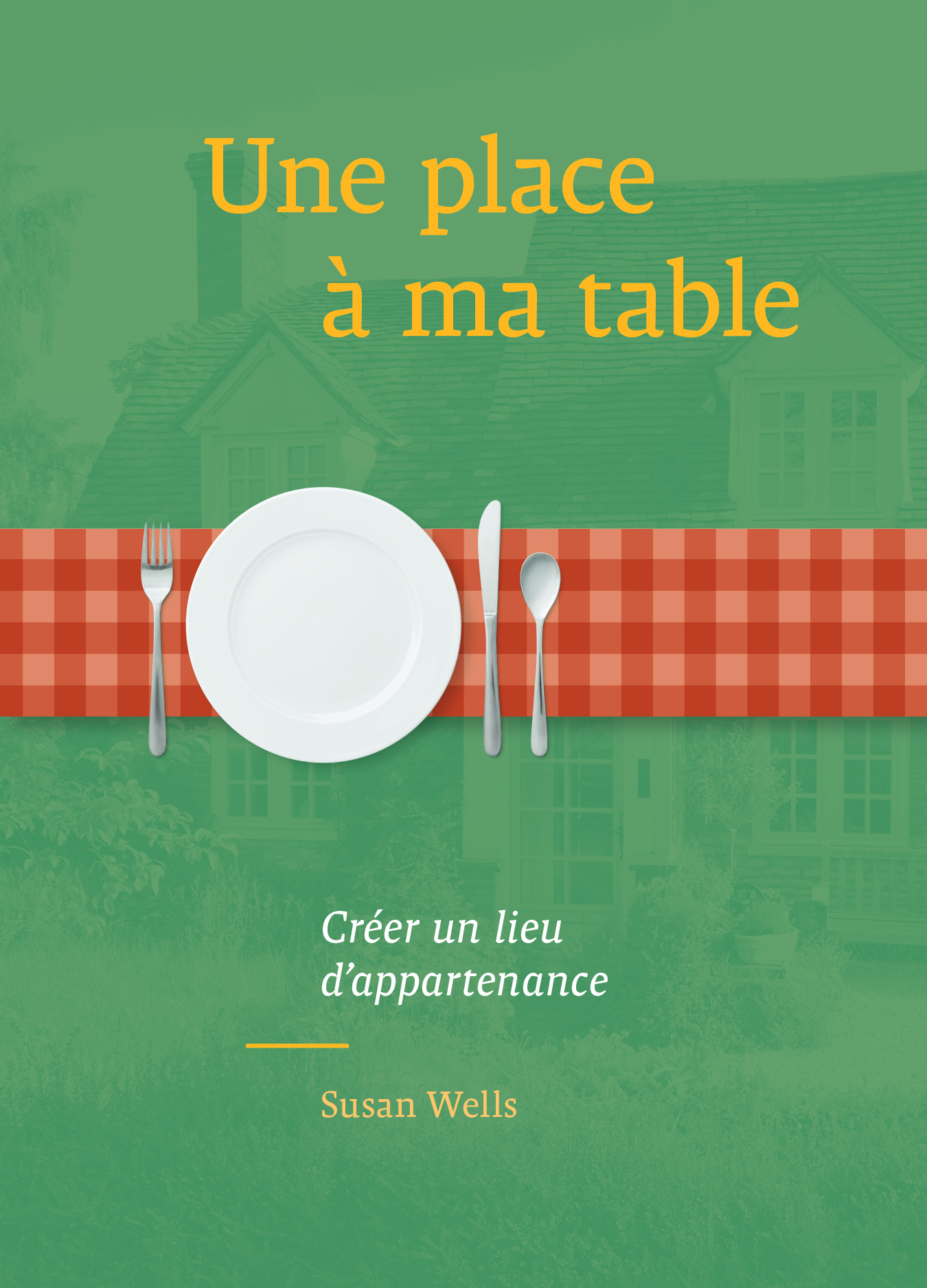 French book cover for A Place at My Table.