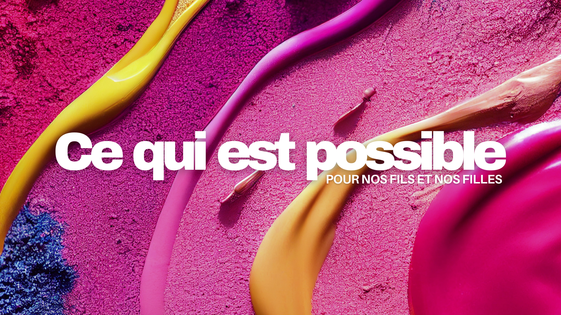 conférence générale 2026 - ce qui est possible - pour nos fils et nos filles